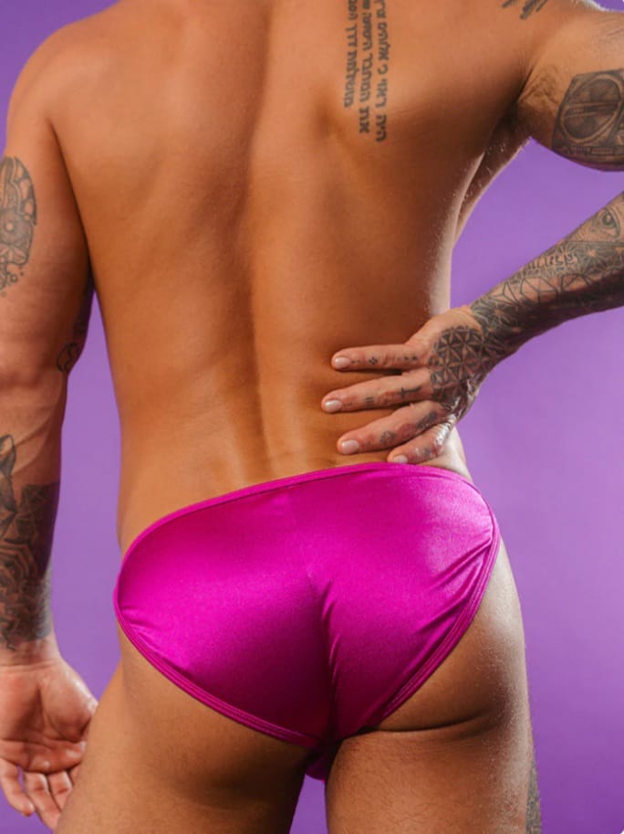 Fuchsia Contour Brief